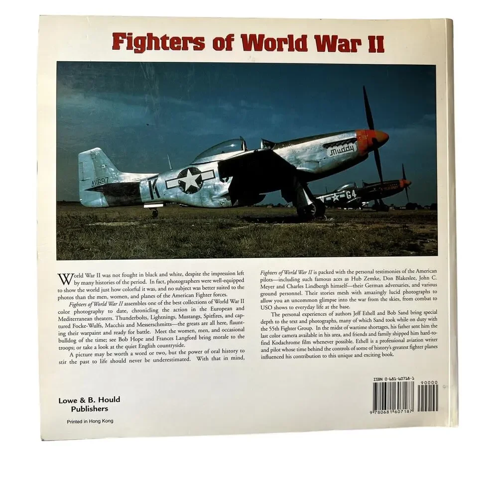 Fighters Of World War II Jeffrey Ethell Robert Sand Paperback Book Excellent